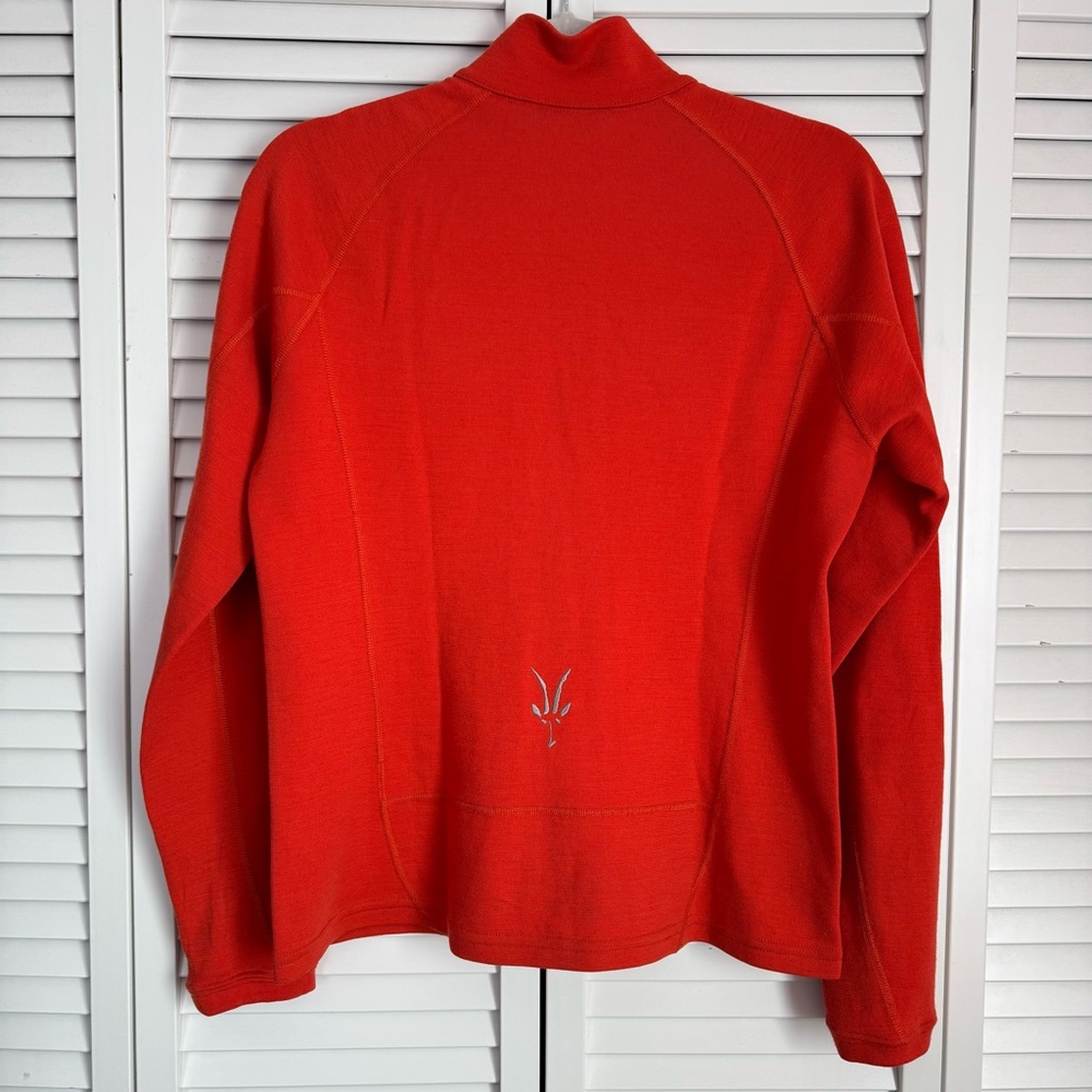 ibex Red Full-Zip Women's Jacket - Picture 7 of 11